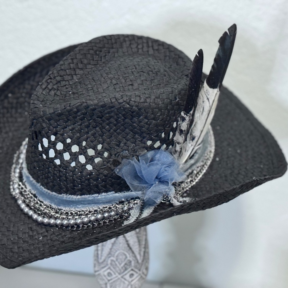 Cowboy Straw Hat View 5